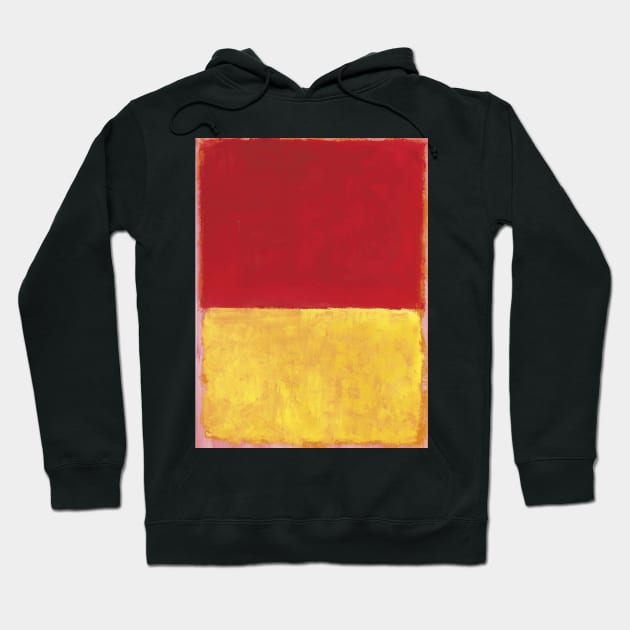 mark rothko - mark rothko red and yellow Hoodie by QualityArtFirst